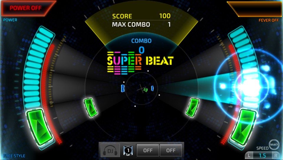 Superbeat: XONiC screenshot 2 for Playstation 4